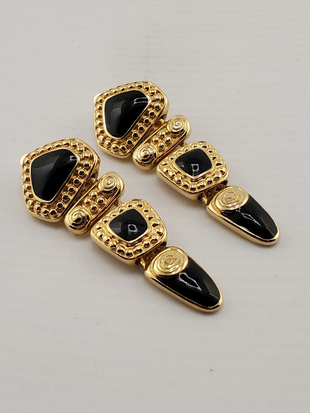 Erwin Pearl Dangle Clip Earrings